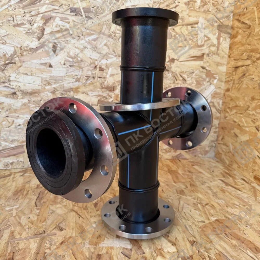 Крестовина ПНД фланцевая 900 мм SDR17 Pn10
